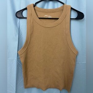 Aerie Brown Tan Tank Top